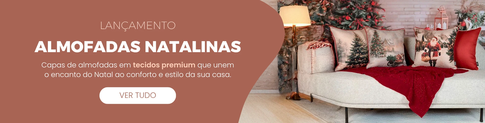 Banner Almofadas de Natal